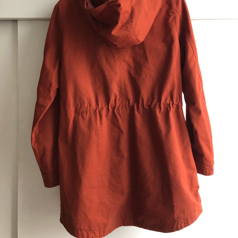 Terra-cotta Rain Jacket - Picture 3 of 4